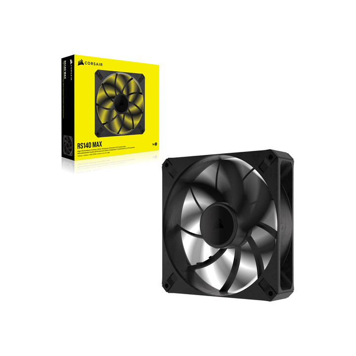 CORSAIR RS140 MAX PWM 140 MM - NOIR 