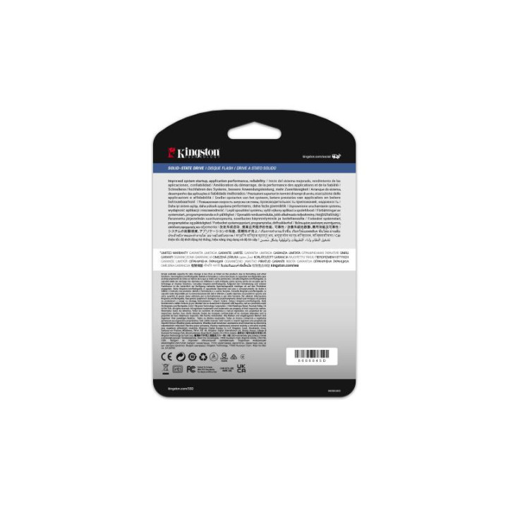 KINGSTON TECHNOLOGY SSD SATA ENTERPRISE DC600M (USAGE MIXTE) 2.5? DE 480 GO 