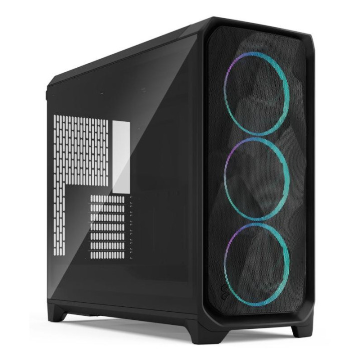 FRACTAL MESHIFY 3 XL BLACK RGB TG LIGHT TINT 
