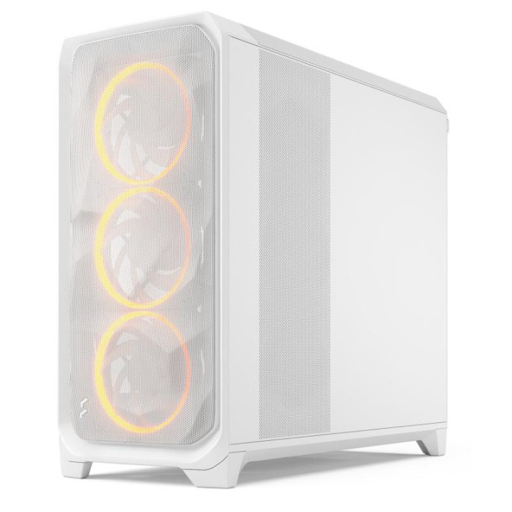 FRACTAL MESHIFY 3 XL WHITE RGB TG CLEAR TINT 