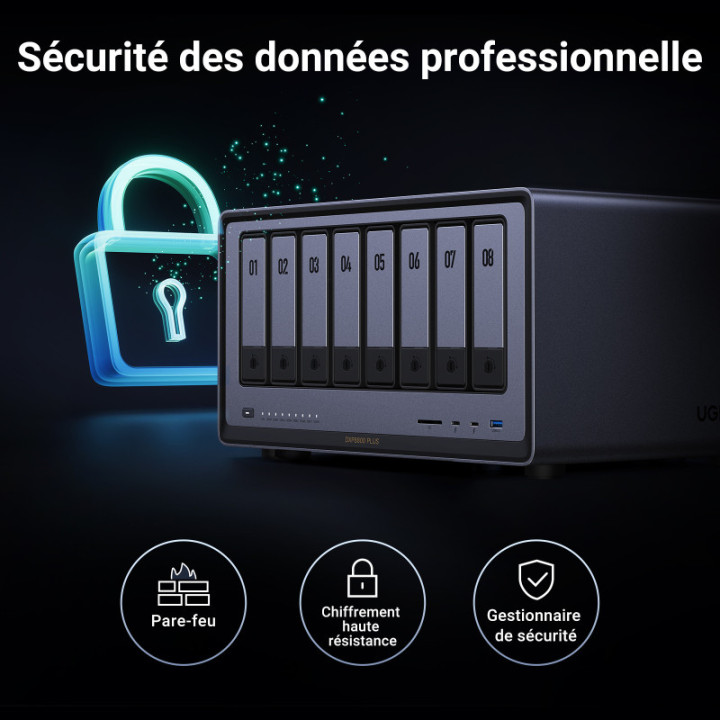 UGREEN SERVEUR NAS 8 BAIES *DXP8800 PLUS 