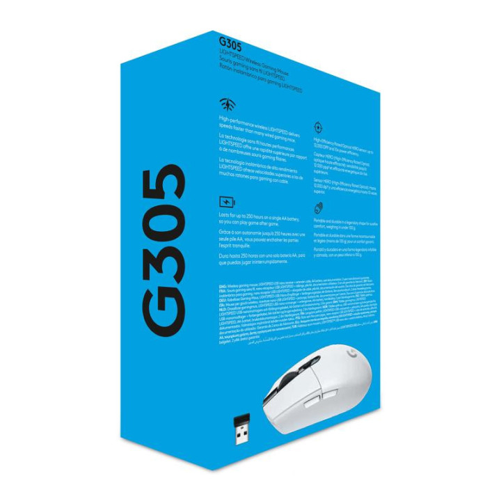 LOGITECH G305 WHITE EWR2 