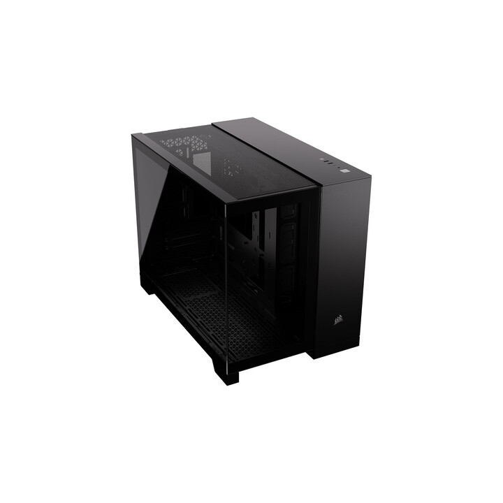 CORSAIR 2500X NOIR/ALUMINIUM - MT/SANSALIM/MATX 