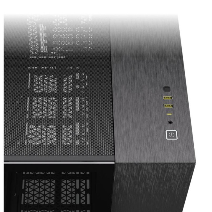 CORSAIR 2500X NOIR/ALUMINIUM - MT/SANSALIM/MATX 