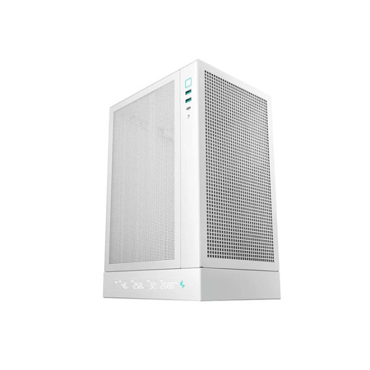 DEEPCOOL CH170 DIGITAL BLANC - MT/SANS ALIM/MINI-ITX 