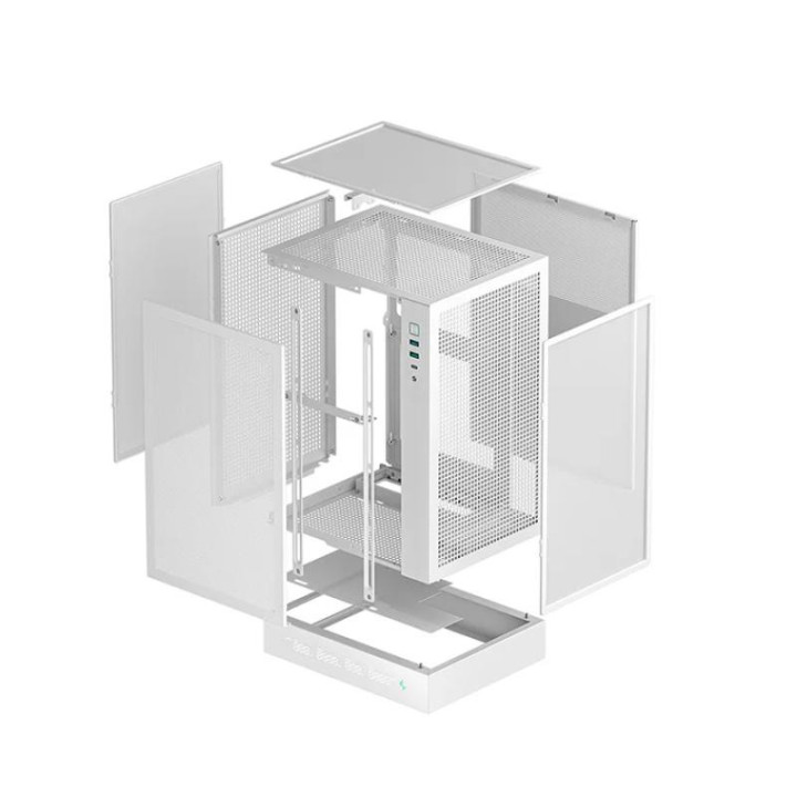 DEEPCOOL CH170 DIGITAL BLANC - MT/SANS ALIM/MINI-ITX 