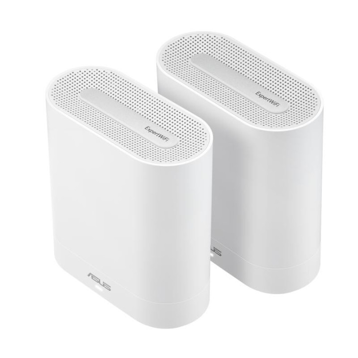 ASUS EBM68(2PK) ? EXPERT WIFI TRI-BANDE (2.4 GHZ / 5 GHZ / 5 GHZ) WI-FI 6 (802.11AX) BLANC 3 INTERNE 