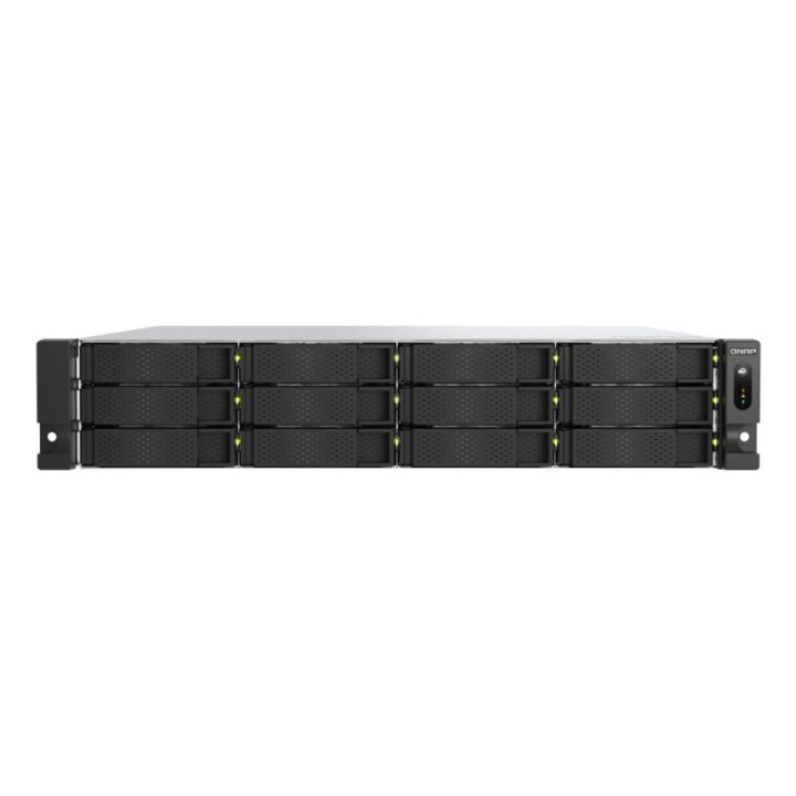 QNAP TS-H1277AXU-RP NAS RACK (2 U) AMD RYZEN? 7 32 GO DDR5 0 TO QUTS HERO NOIR 
