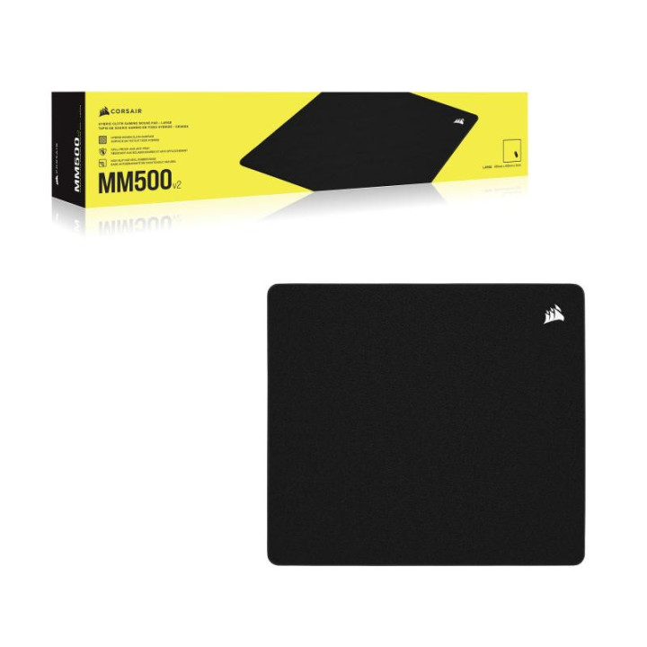 CORSAIR MM500 V2 TAPIS DE SOURIS DE JEU NOIR 