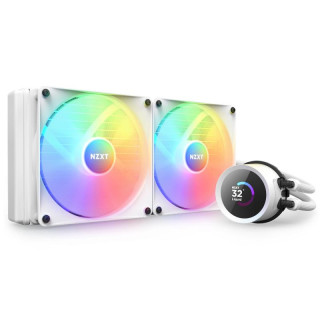 NZXT KRAKEN 280 RGB PROCESSEUR REFROIDISSEUR DE LIQUIDE TOUT-EN-UN 14 CM BLANC 1 PIECE(S) 