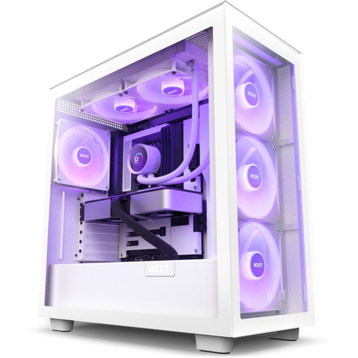 NZXT KRAKEN 280 RGB PROCESSEUR REFROIDISSEUR DE LIQUIDE TOUT-EN-UN 14 CM BLANC 1 PIECE(S) 