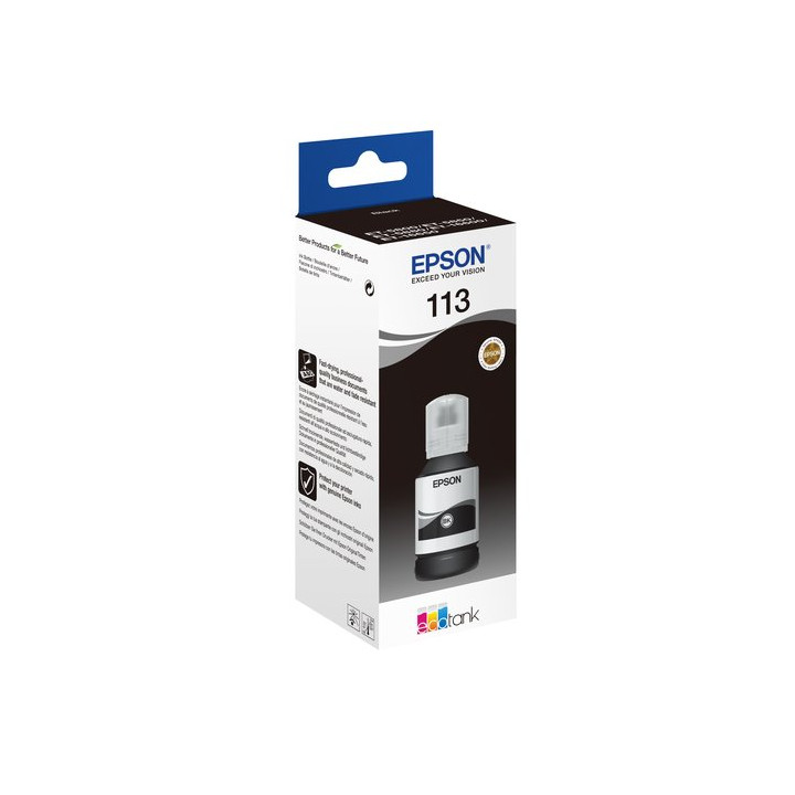 EPSON 113 ECOTANK PIGMENT BLACK INK 
