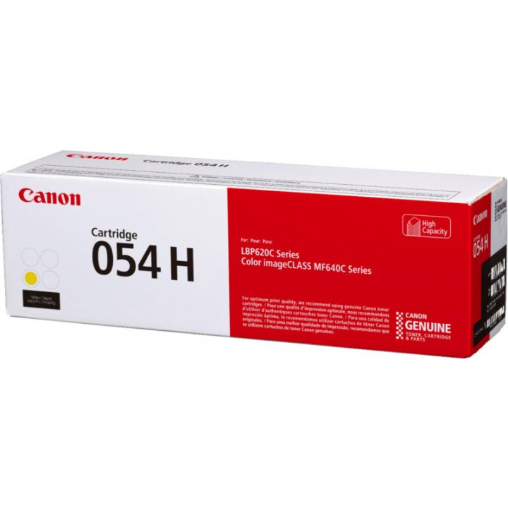 CANON CARTRIDGE 054 H Y 