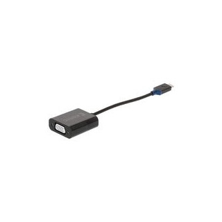 GENERIQUE ADAPTATEUR USB-C MALE - VGA FEMALE ANTHRACITE 