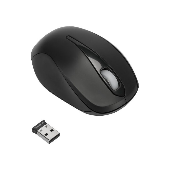 TARGUS WIRELESS OPTICAL MOUSE BLACK 