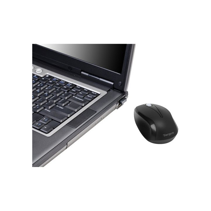 TARGUS WIRELESS OPTICAL MOUSE BLACK 