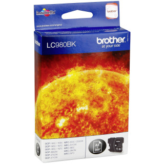 Brother LC-980BK cartouche d'encre Original Noir 1 pièce(s)