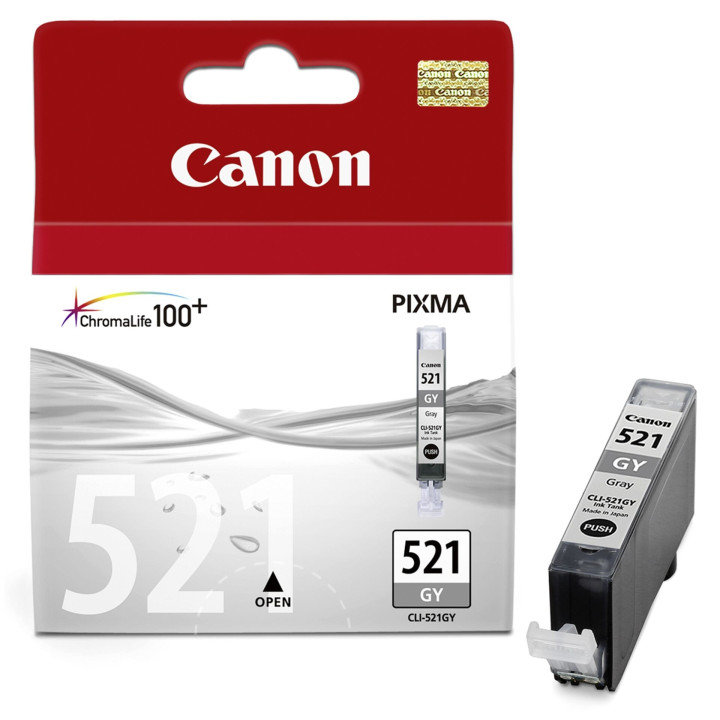 CANON CARTOUCHE CLI-521GY GRIS