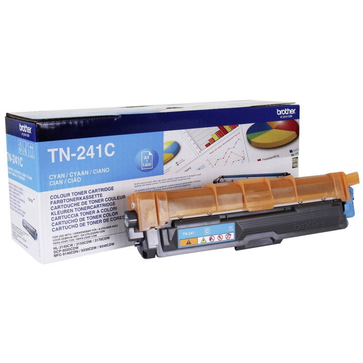 BROTHER TN-241C TONER CYAN 140