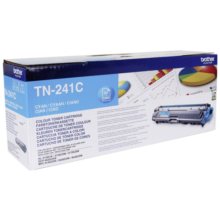 BROTHER TN-241C TONER CYAN 140