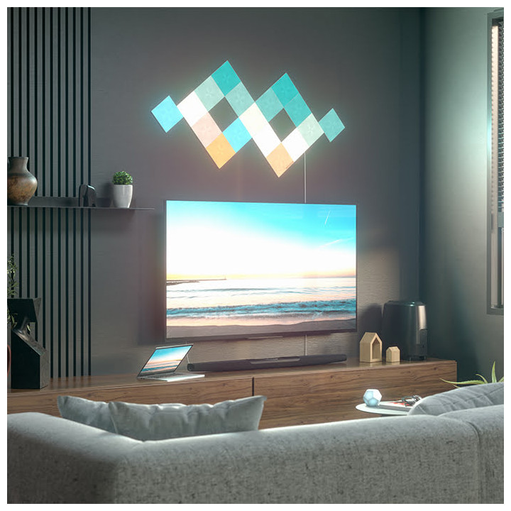 NANOLEAF CANVAS STARTER KIT - 17 PIECES 