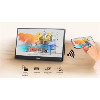 ASUS ZENSCREEN MB16AWP 15.6/FHD/WIFI/USB-C/BATTERIE 