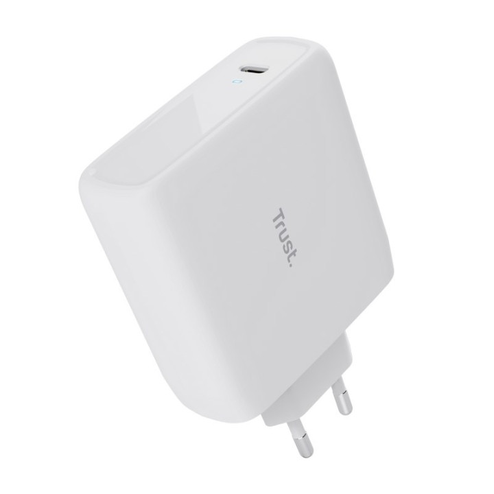 TRUST ALIMENTATION UNIVERSELLE MAXO USB-C 100W BLANC 