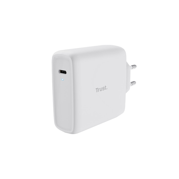 TRUST ALIMENTATION UNIVERSELLE MAXO USB-C 100W BLANC 