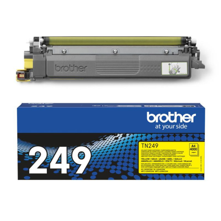 BROTHER TONER JAUNE 4000 PAGES 