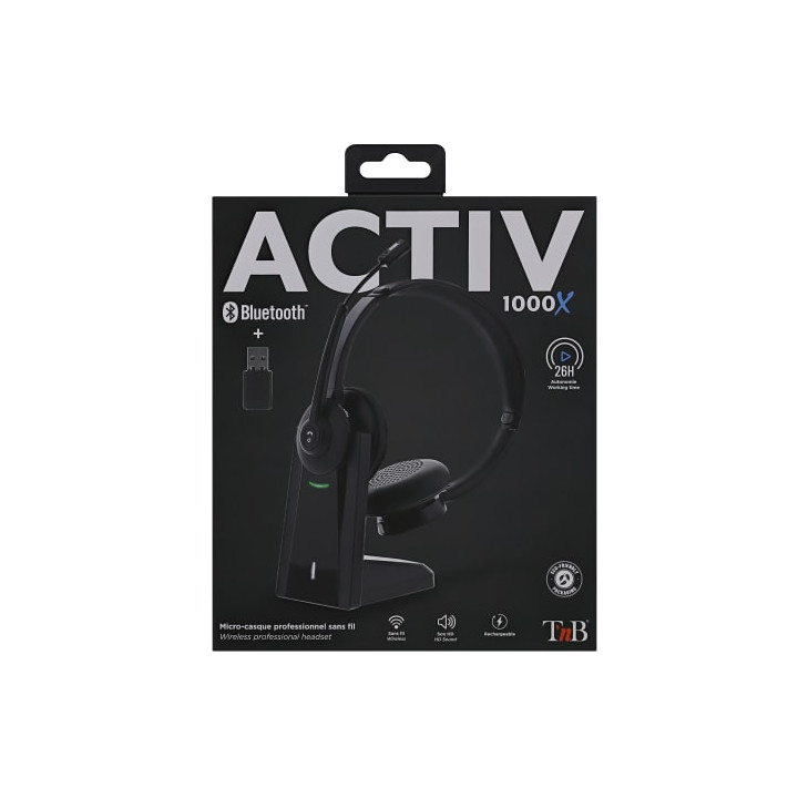 T'NB ACTIV1000X - BLUETOOTH AVEC BASE DE RECHARGE 