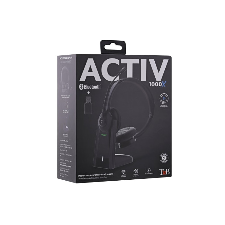 T'NB ACTIV1000X - BLUETOOTH AVEC BASE DE RECHARGE 