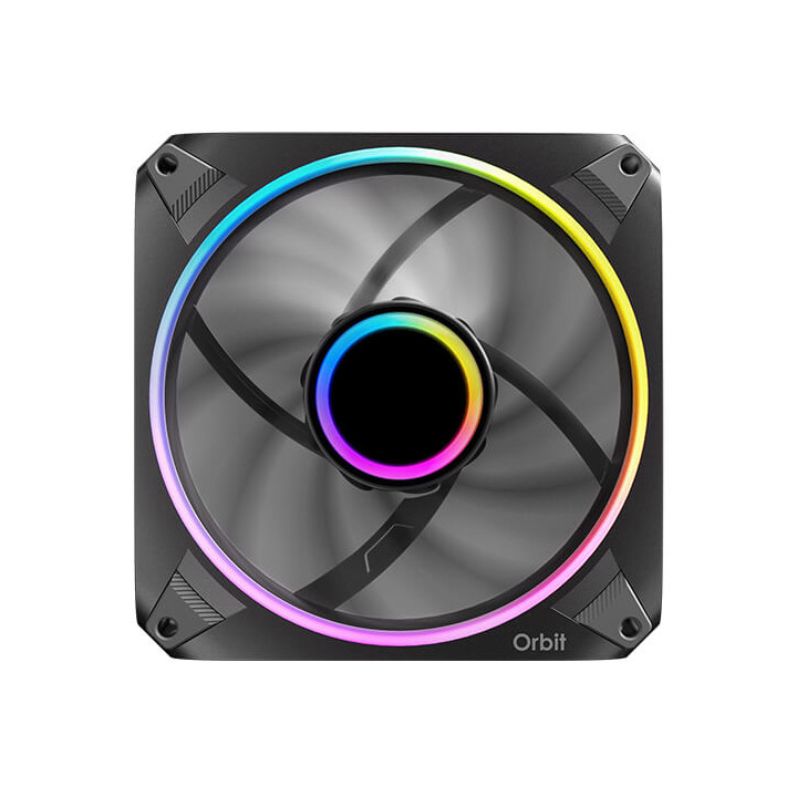 ANTEC ORBIT 120 ARGB - NOIR 