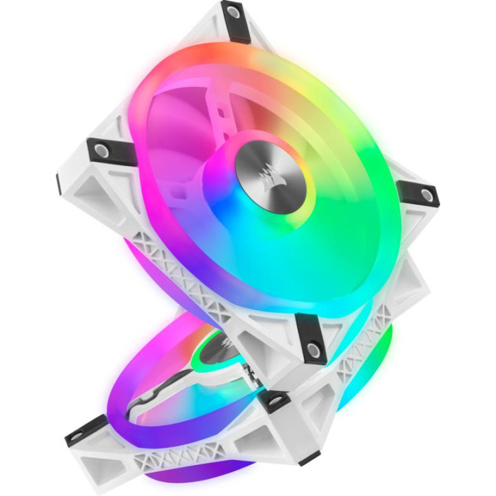 CORSAIR KIT X3 QL120 RGB BLANC