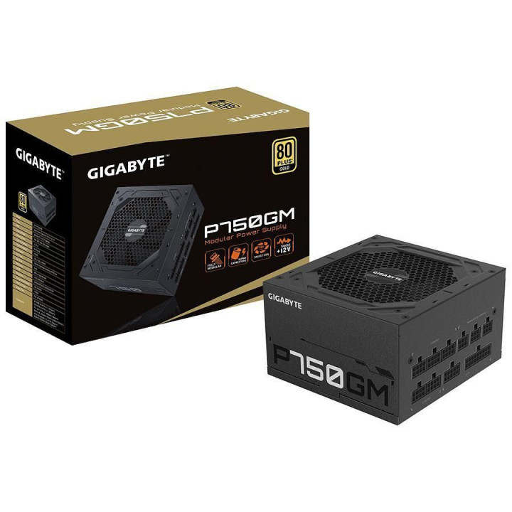 GIGABYTE ATX 750W 80+ GOLD - P