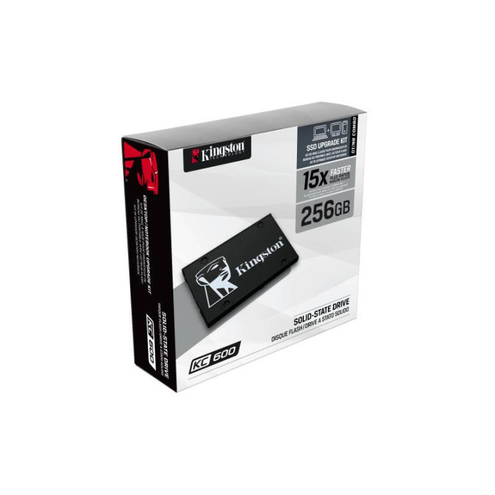 KINGSTON 256GB KC600 SATA3 2.5