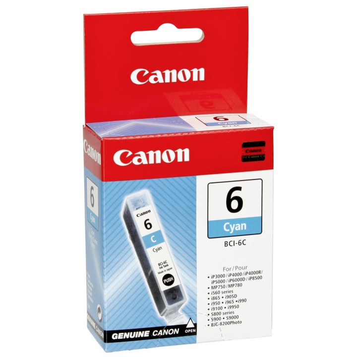 Canon BCI-6C Original Cyan 1 pièce(s)