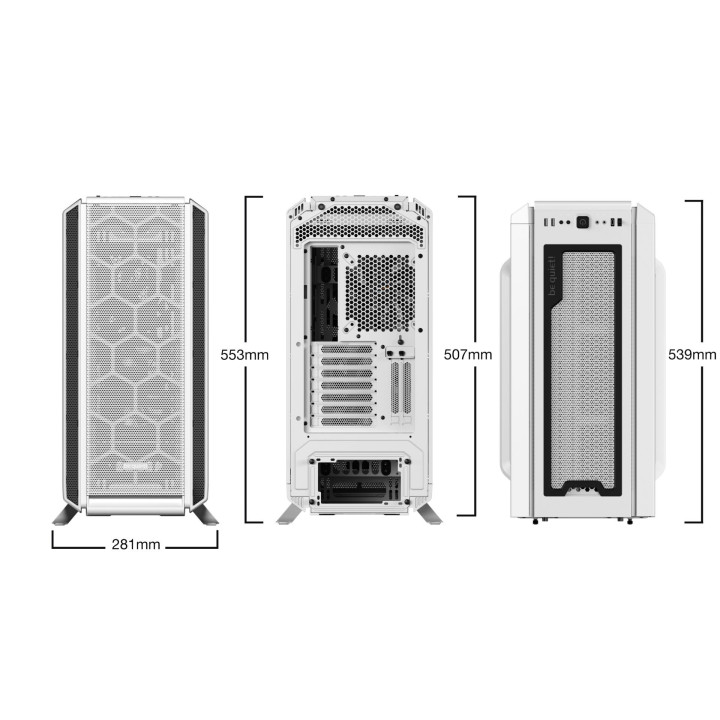 BE QUIET! SILENT BASE 802 WHITE BG040 - MT/ATX 