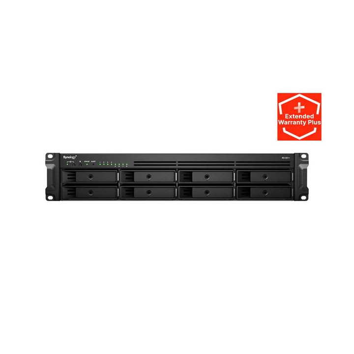 SYNOLOGY RS1221RP+ 2U 8BAY 22GHZ QC RPS 