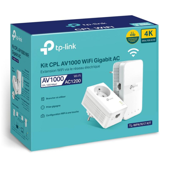TP-LINK AV1000 GIGABIT POWERLINE AC 