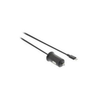 GENERIQUE CHARGEUR VOITURE 2.4 A APPLE LIGHTNING NOIR 