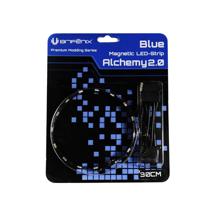 BITFENIX ALCHEMY 2.0 MAGNETIC LED-STRIP - 30CM 15 LEDS BL 