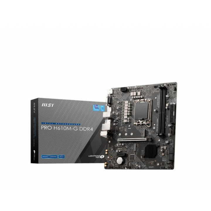 MSI PRO H610M-G DDR4 - H610/LGA1700/DDR4/MATX 