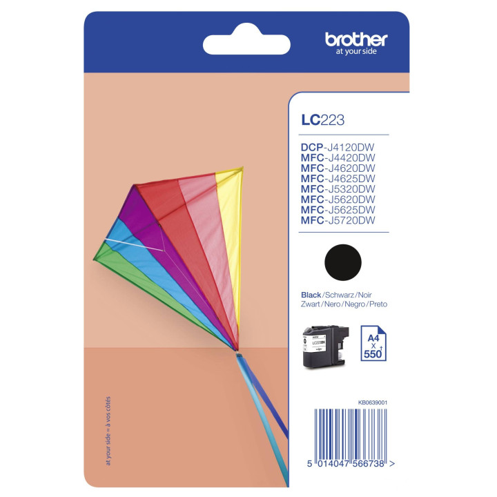BROTHER CARTOUCHE LC223BK NOIR