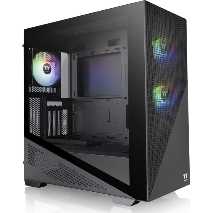 THERMALTAKE DIVIDER 370 TG ARGB BLACK - MT/SANS ALIM/ATX 