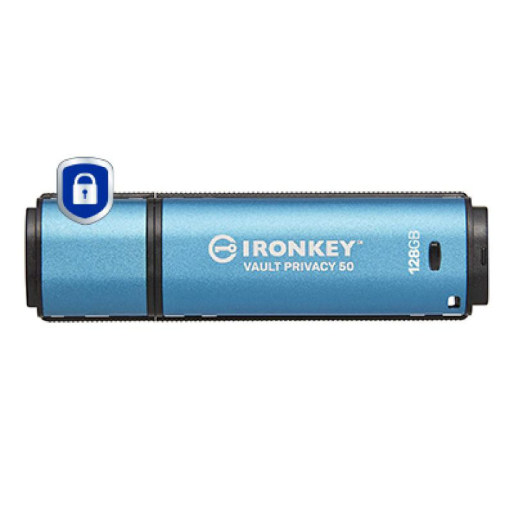KINGSTON CLE 128GO USB 3.2 VAULT PRIVACY 50 IKVP50/128GB 