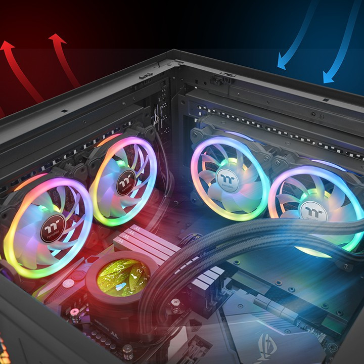 THERMALTAKE SWAFAN 12 RGB PREMIUM EDITION 3 PACK 