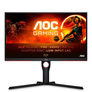 AOC 25G3ZM/BK 24.5 FHD/240HZ/1MS/VA/FREESYNC PREMIUM 