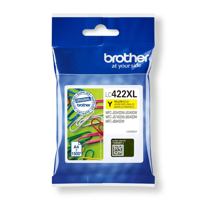 BROTHER LC422XLY JAUNE 