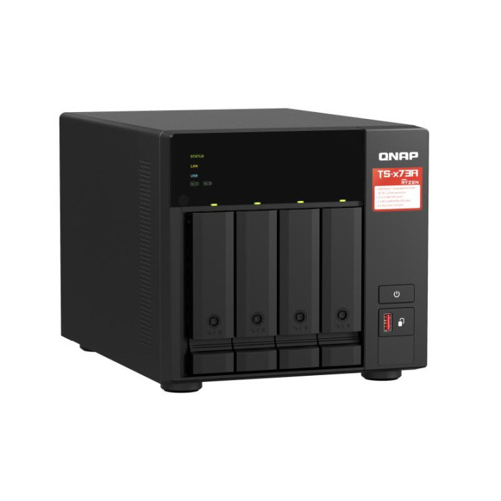QNAP SYSTEMS TS-473A-8G 4 BAY 2.2 GHZ 4C/8T 