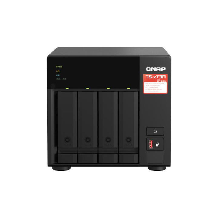 QNAP SYSTEMS TS-473A-8G 4 BAY 2.2 GHZ 4C/8T 